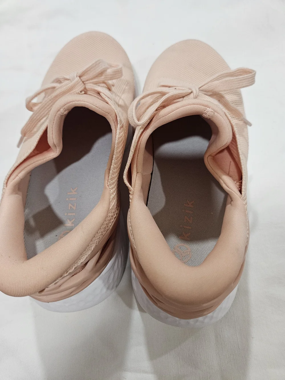 Kizik Women's Slip-On Athletic Sneakers - Blush Pink 9.5